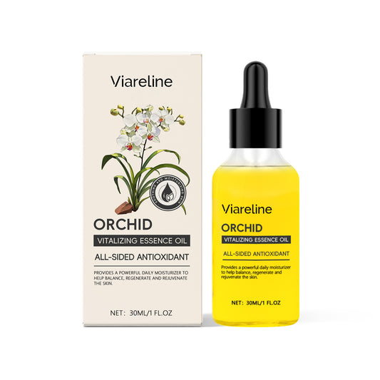 Viareline Orchid Brightening Essence Oil Brightening Delicate Skin Nourishing And Hydrating Skin Care Essence Oil